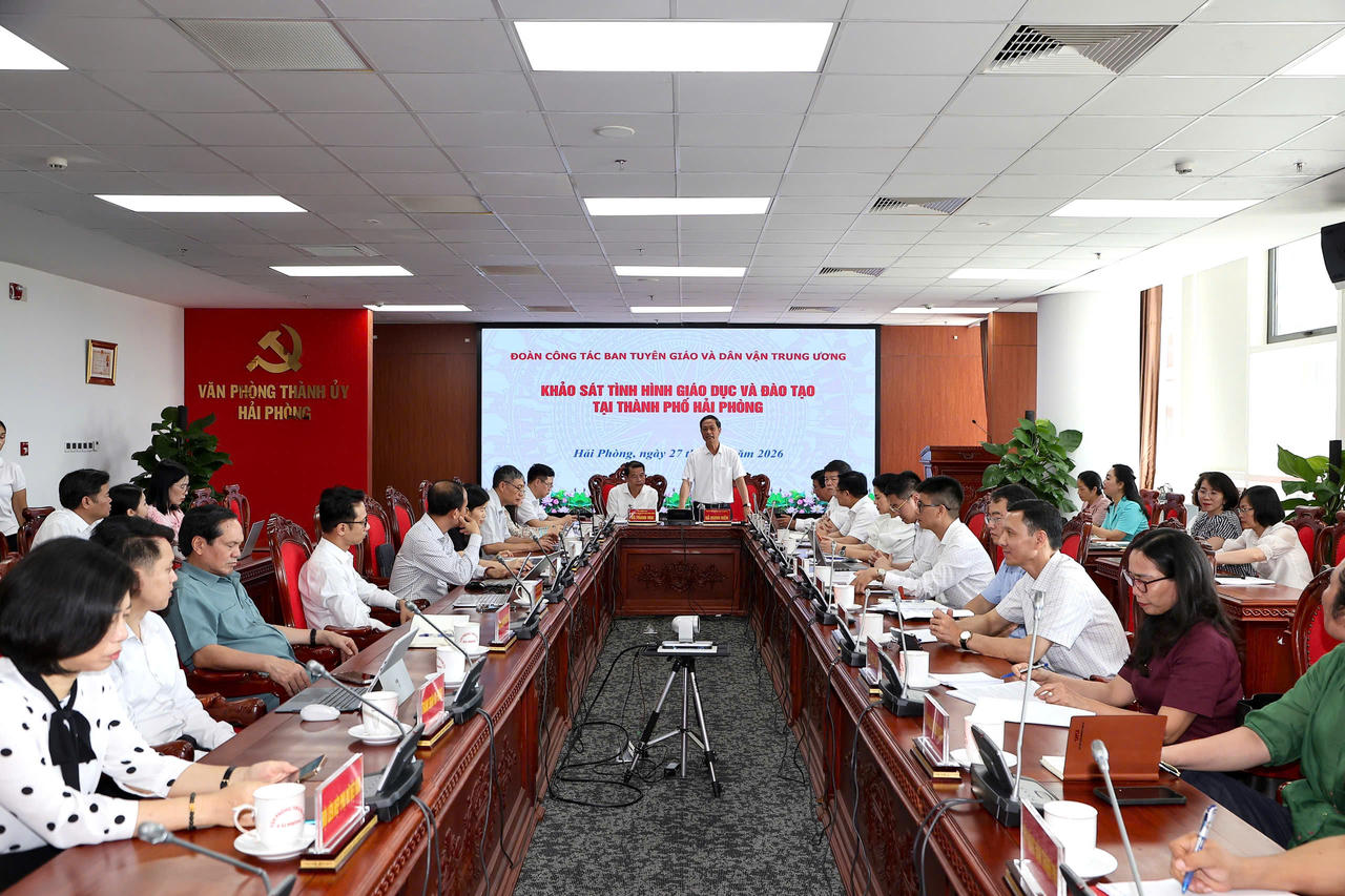Hải Phòng đề nghị Trung ương tháo 'nút thắt' để bứt phá giáo dục nghề nghiệp