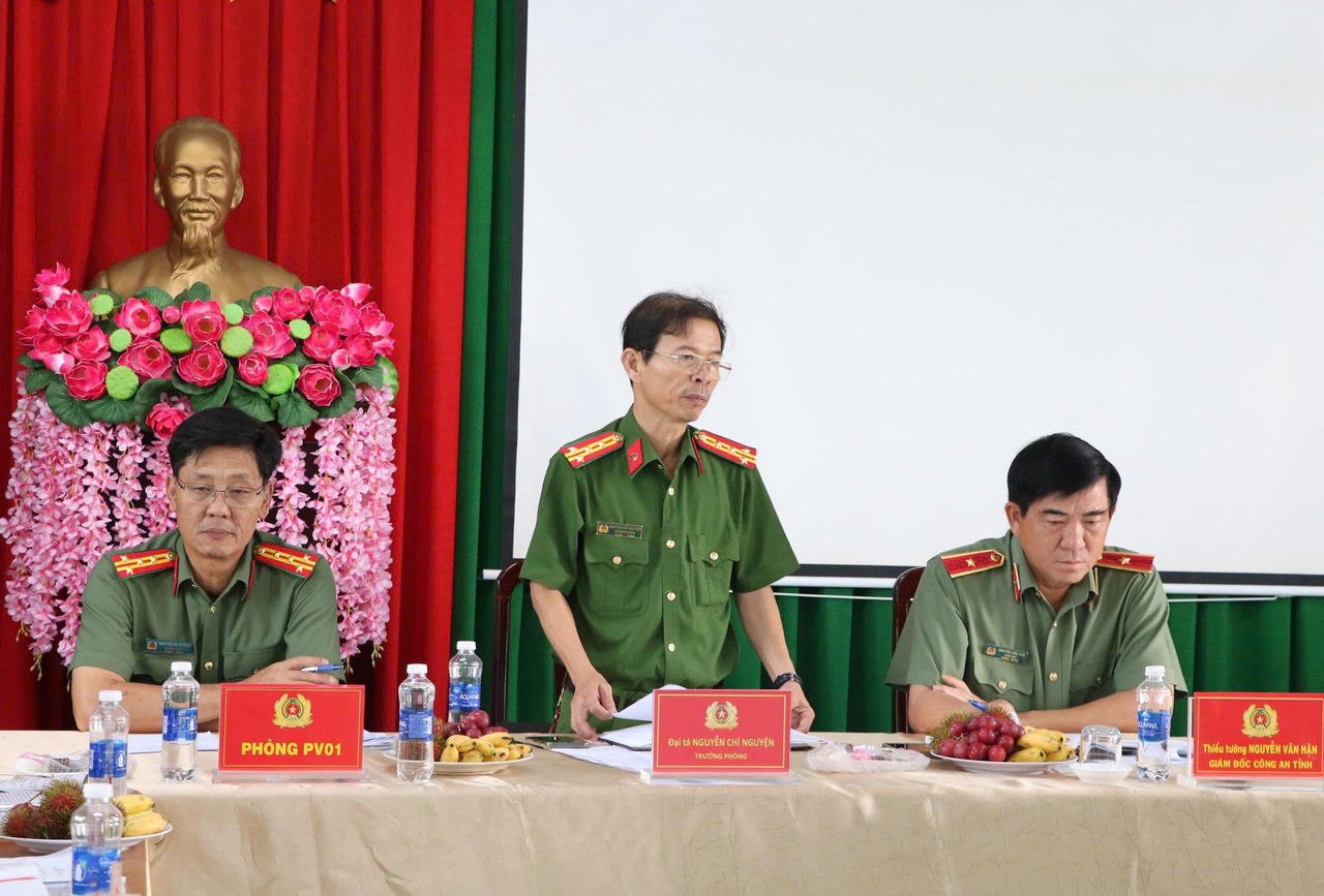 Cảnh sát hình sự An Giang quyết hoàn thành vượt mức các chỉ tiêu công tác