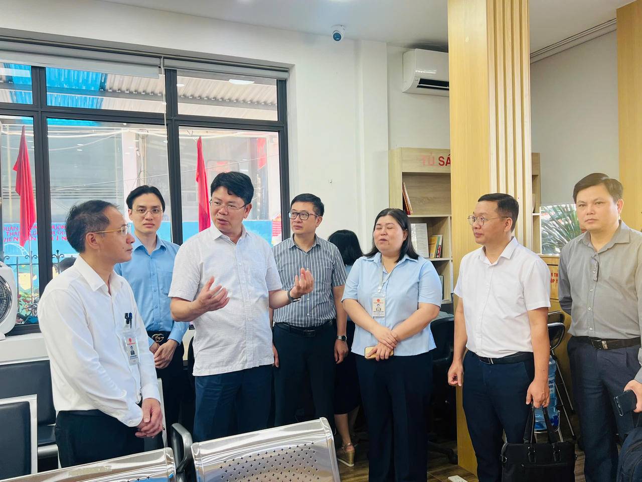 Thứ trưởng Bộ Tư pháp Nguyễn Thanh Tịnh khảo sát việc thực hiện các Nghị quyết về cải cách thủ tục hành chính tại Hải Phòng