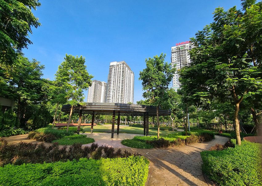 Không gian xanh tại Gamuda Gardens