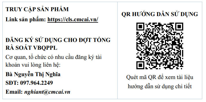 Ứng dụng công nghệ số, trí tuệ nhân tạo hỗ trợ thực hiện rà soát VBQPPL

