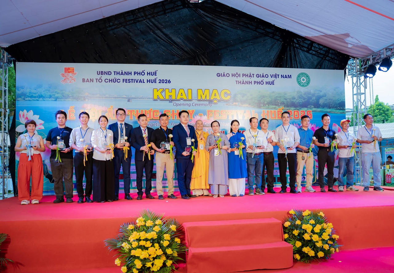 Lễ hội Ẩm thực chay - Festival Huế 2026 lan tỏa tinh hoa ẩm thực và giá trị nhân văn 