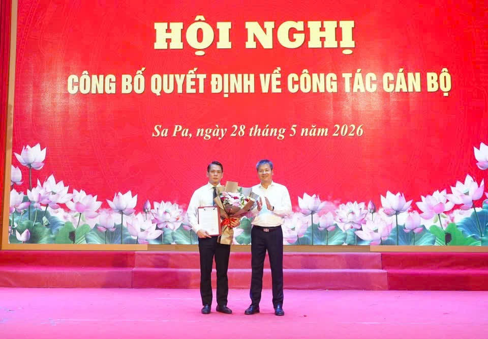 Ông Đặng Việt Dũng giữ chức Phó Chủ tịch UBND phường Sa Pa
