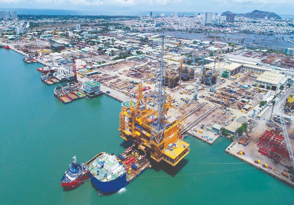 Khu dịch vụ kỹ thuật của PTSC, đơn vị của Petrovietnam tại TP Hồ Chí Minh.