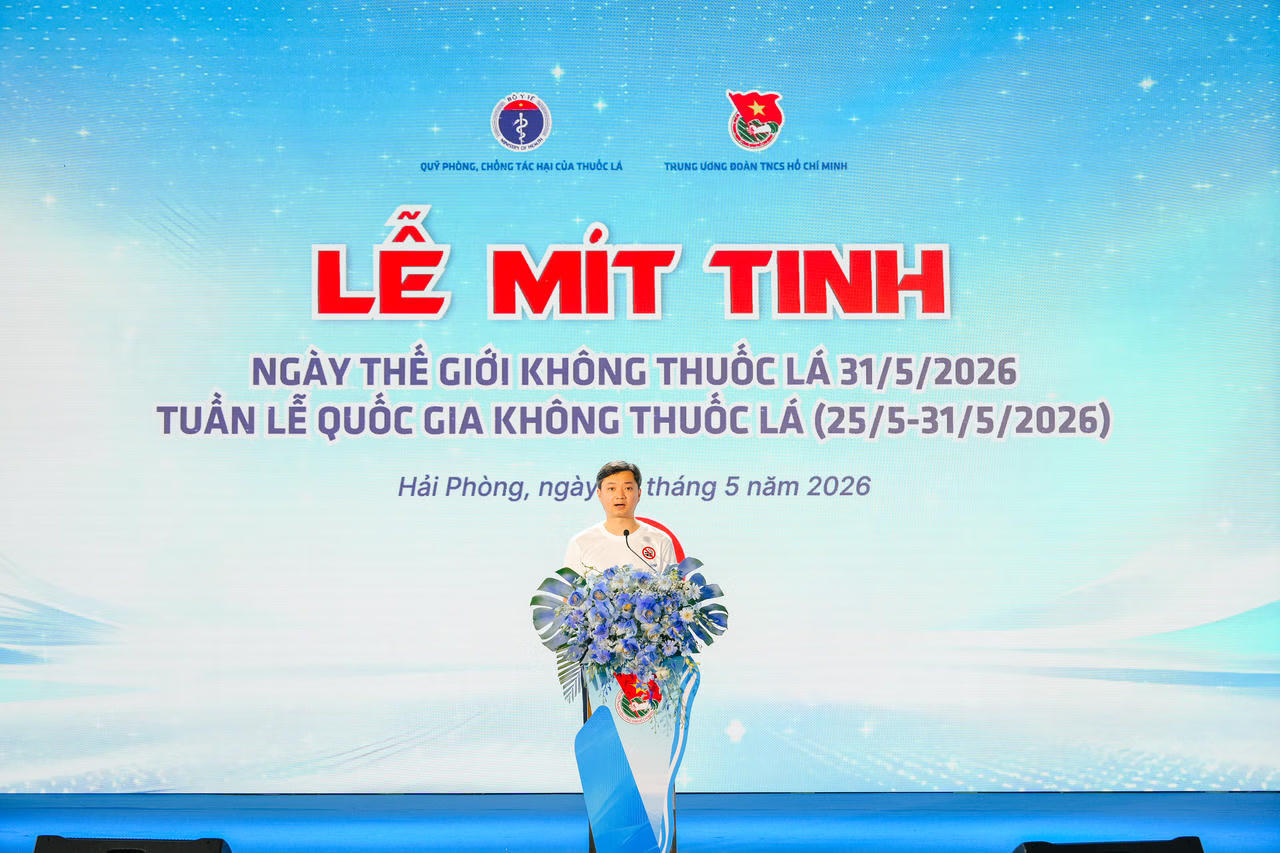 Tổng lực ra quân hưởng ứng Ngày Thế giới không thuốc lá 2026 