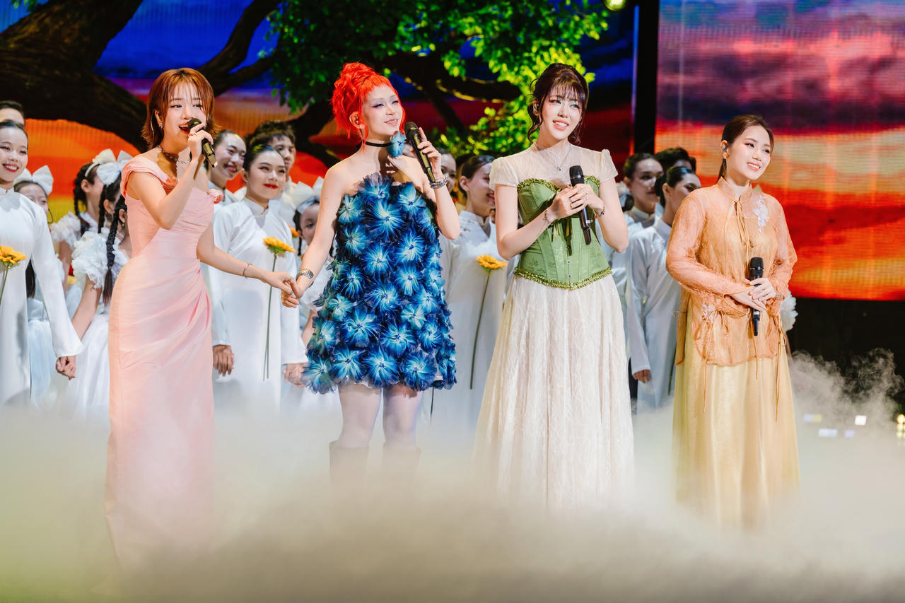 Chương trình “true Concert 2026 -Tình Đất” được phát sóng trên kênh VTV1 vào 20h10 ngày 31/5/2026 (Ảnh: Nam Anh).