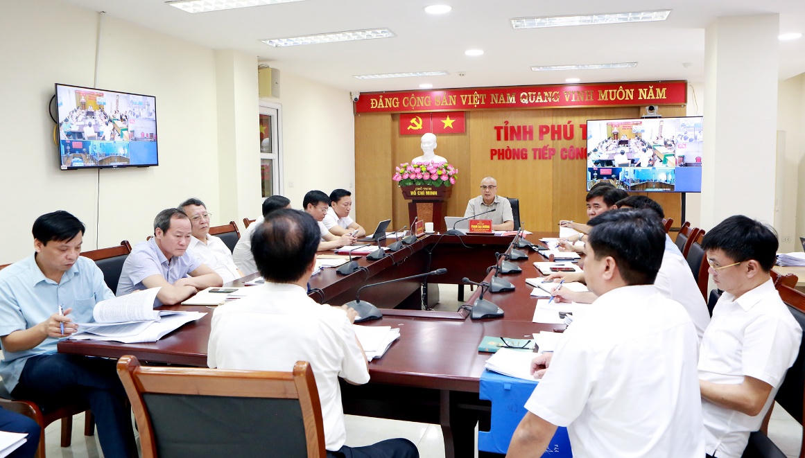 Bí thư Tỉnh ủy Phú Thọ Phạm Đại Dương tiếp công dân định kỳ tháng 5/2026. Ảnh: Ngọc Kiên