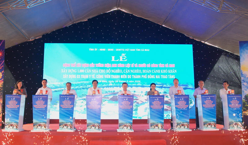 Dấu ấn nghĩa tình nơi cực Nam Tổ quốc