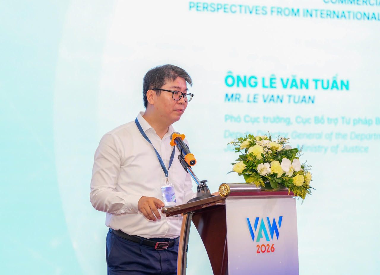 Ông Lê Văn Tuấn – Phó Cục trưởng Cục Bổ trợ Tư pháp, Bộ Tư pháp.