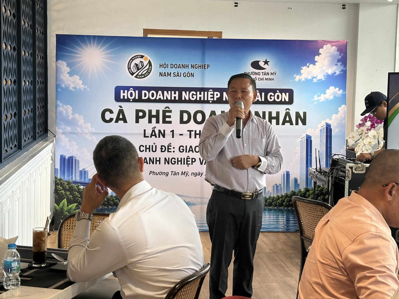 Ông Nguyễn Công Bình - Chủ tịch Hội Doanh nghiệp Nam Sài Gòn&nbsp;