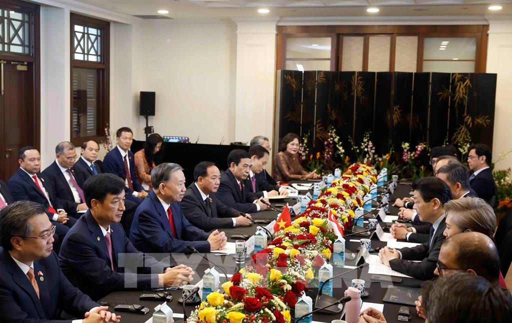 Việt Nam - Singapore: Tạo đột phá mới đưa hợp tác kinh tế đi vào chiều sâu, chất lượng, hiệu quả