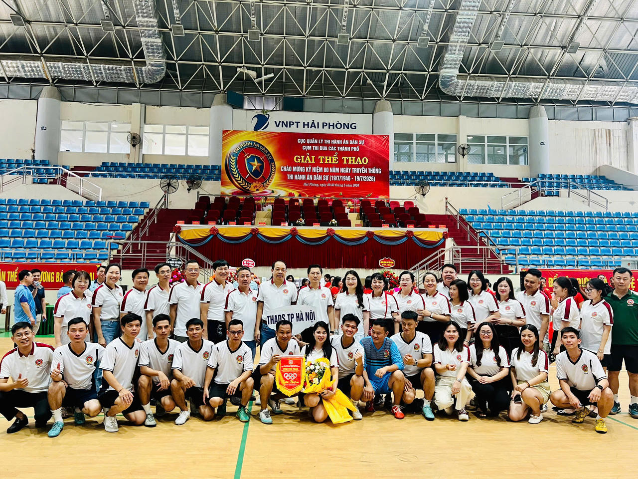 Sôi nổi Giải thể thao Cụm thi đua các thành phố chào mừng 80 năm Ngày Truyền thống THADS