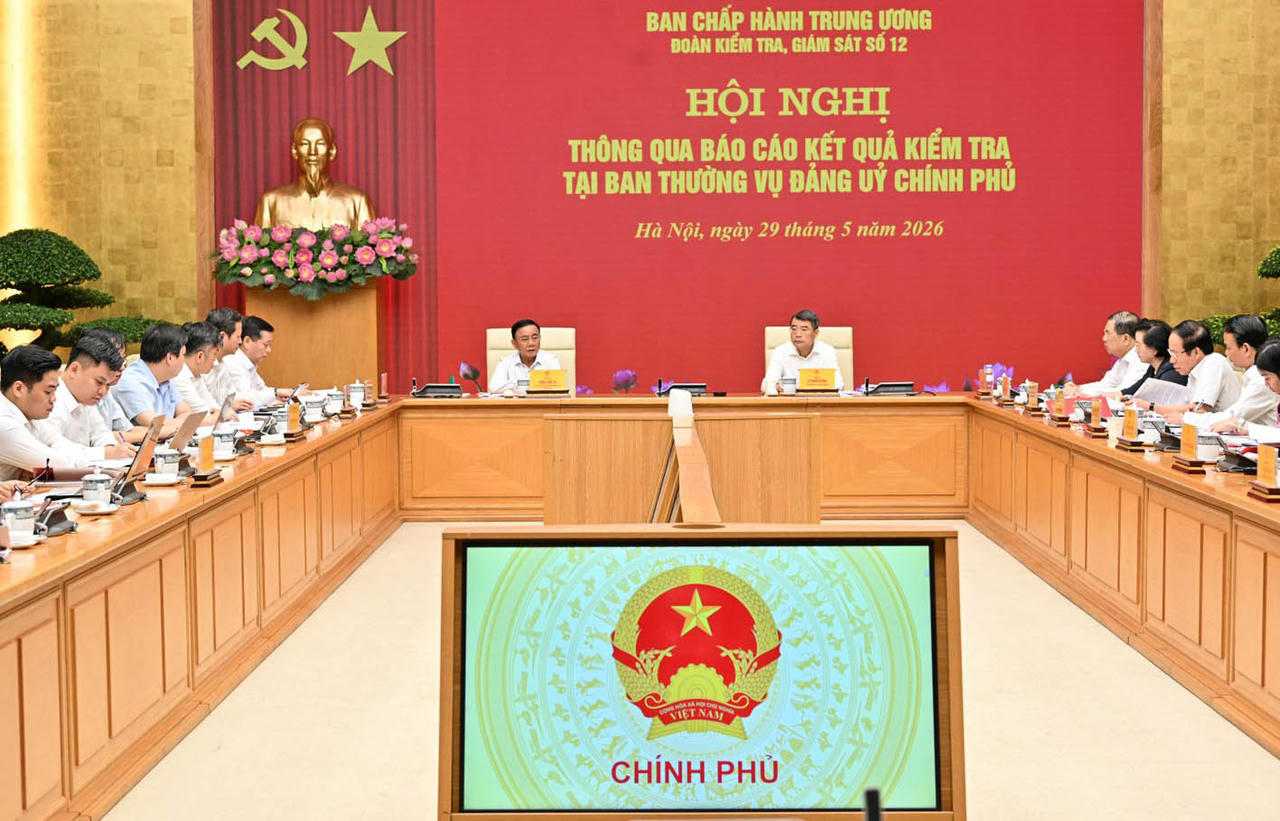 Đảng ủy Chính phủ: Đẩy mạnh hoàn thiện thể chế, phát triển hạ tầng số