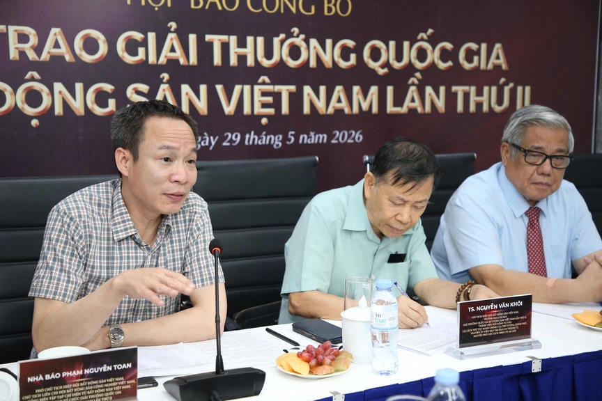 Họp báo công bố Lễ trao Giải thưởng Quốc gia Bất động sản Việt Nam lần thứ II- Ảnh 1.