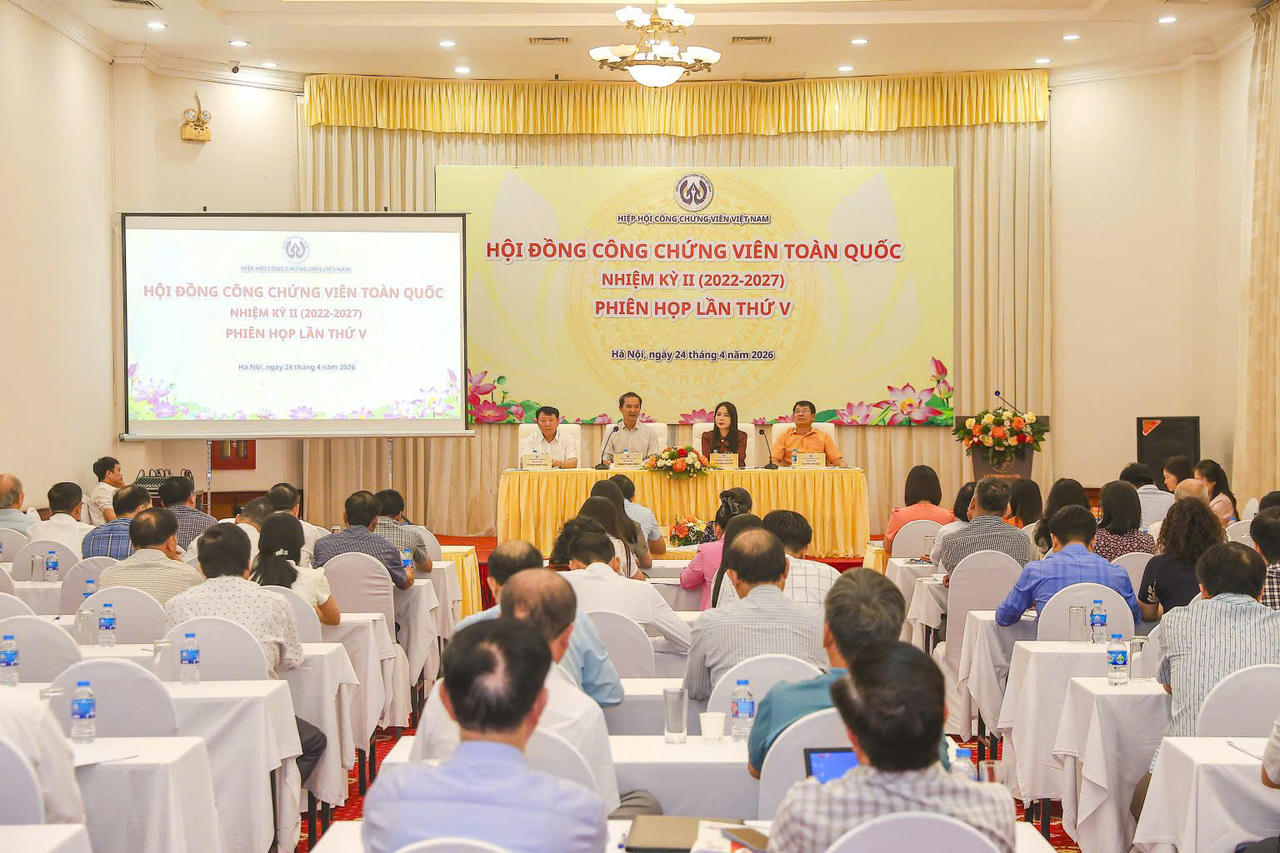 Đại hội đại biểu công chứng viên toàn quốc lần thứ III diễn ra trong 2 ngày 30-31/5