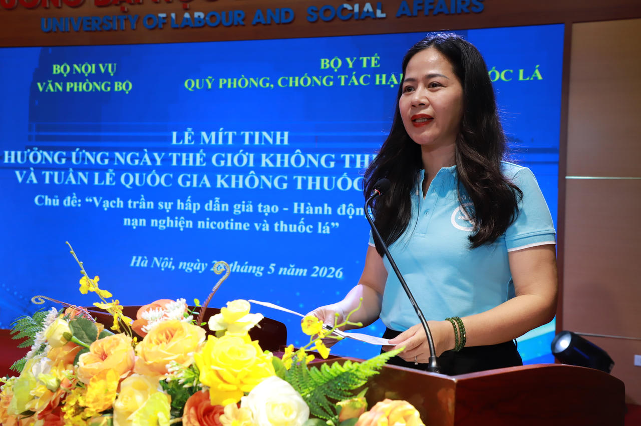 Bộ Nội vụ: Mỗi cán bộ là một tuyên truyền viên nói Không với thuốc lá