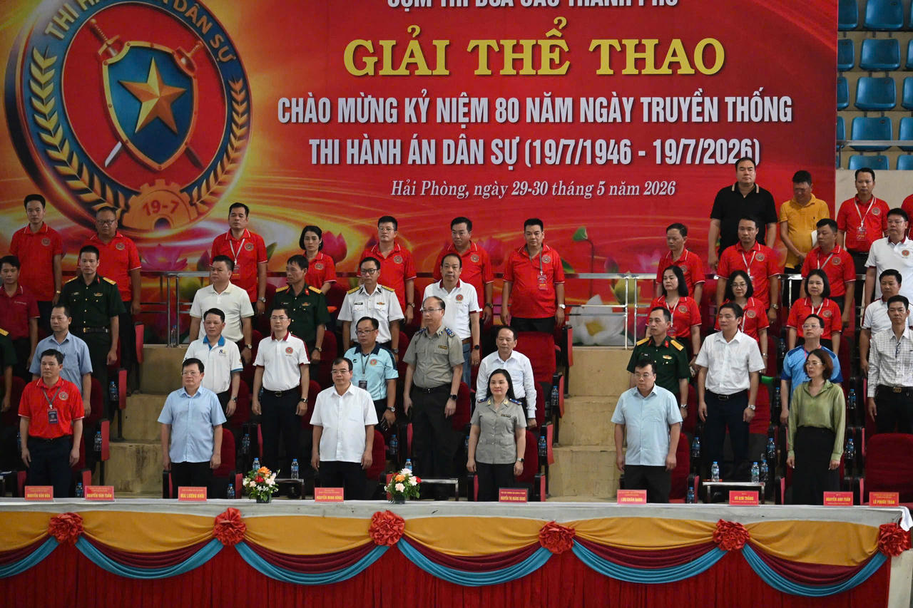 Sôi nổi Giải thể thao Cụm thi đua các thành phố chào mừng 80 năm Ngày Truyền thống THADS