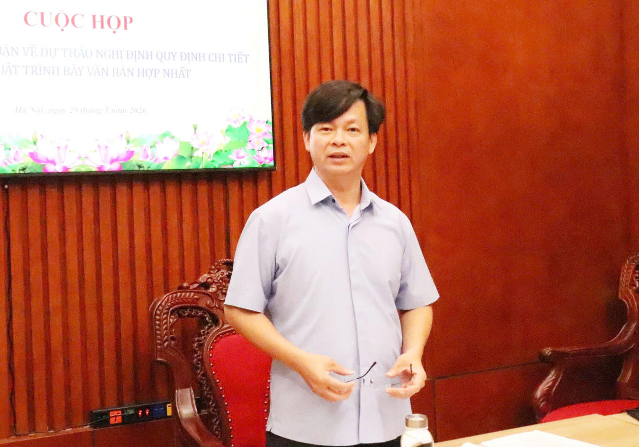 Phó Cục trưởng Cục KTVB&TCTHPL Nguyễn Duy Thắng phát biểu khai mạc.