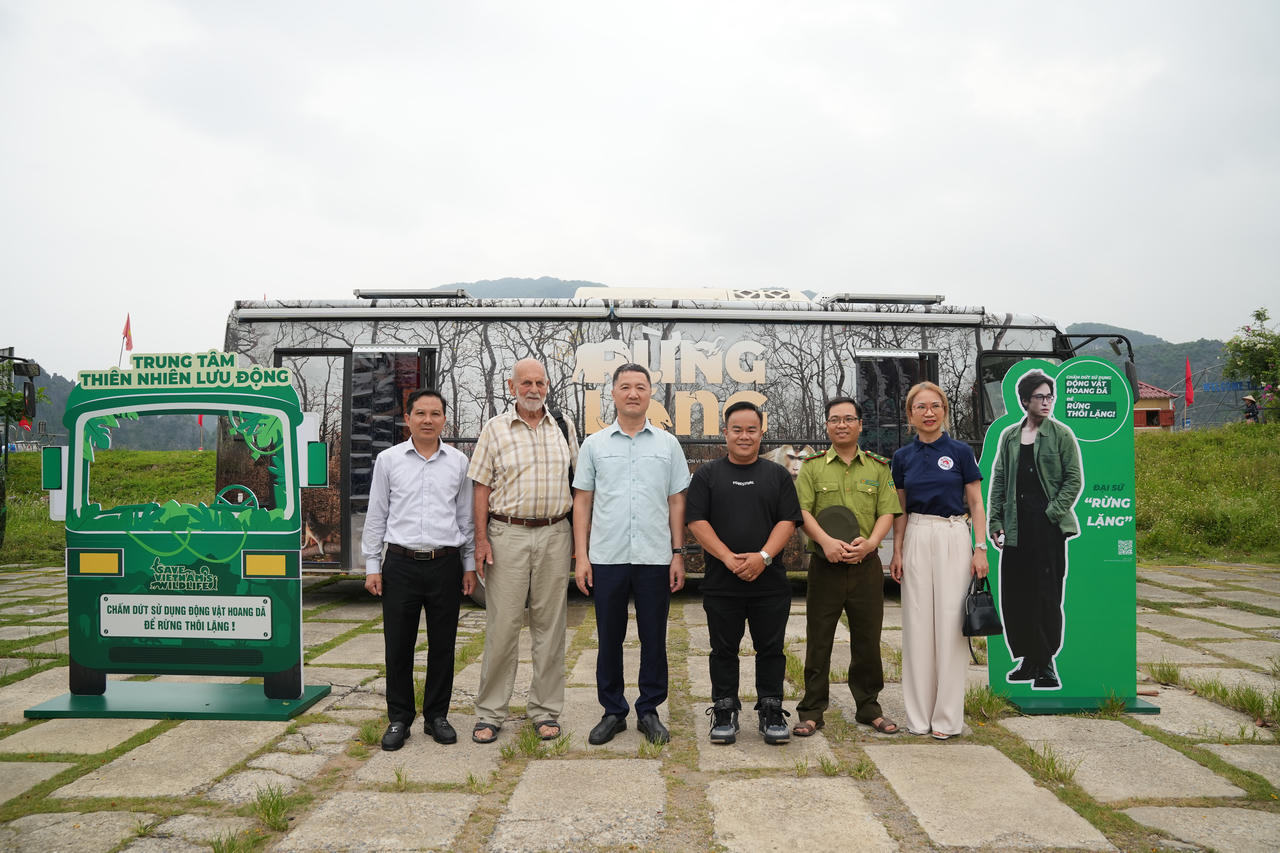 Ninh Bình khai trương trung tâm thiên nhiên lưu động tại khu bảo tồn đất ngập nước Vân Long