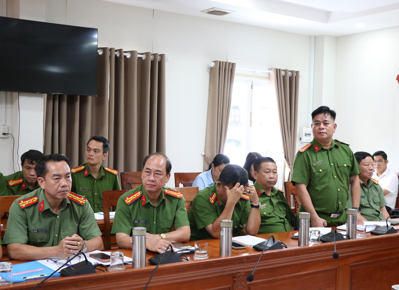 Đánh giá kết quả thực hiện Đề án xây dựng Phú Quốc thành 'Đơn vị kiểu mẫu về ANTT và văn minh đô thị'