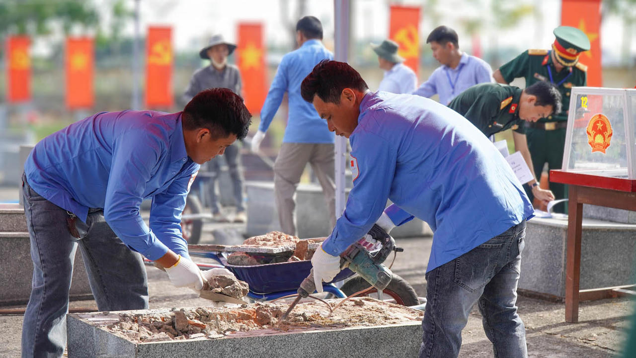Khẩn trương triển khai chiến dịch tìm kiếm, xác định danh tính hài cốt liệt sĩ