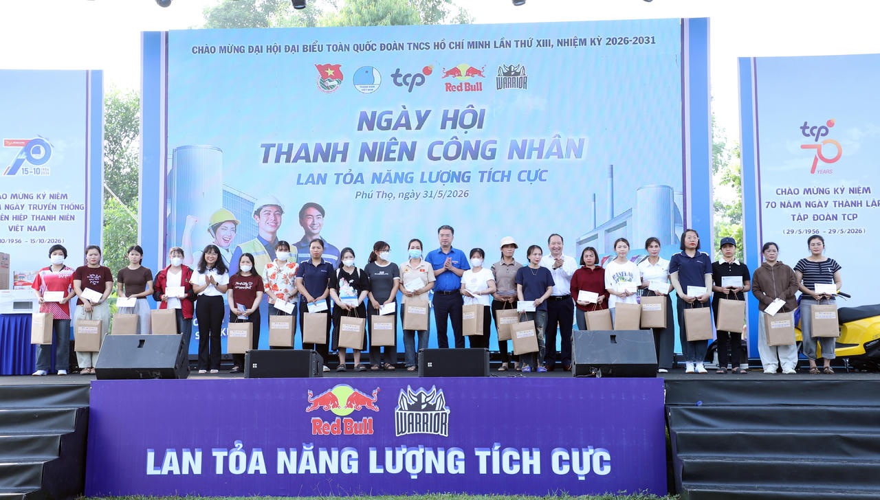 Khai mạc Ngày hội “Thanh niên công nhân - Lan tỏa năng lượng tích cực” năm 2026