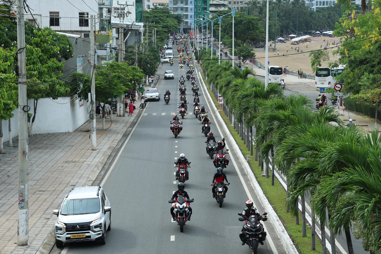 Nha Trang (Khánh Hòa) đón 90.000 lượt khách dịp Lễ hội Mô tô