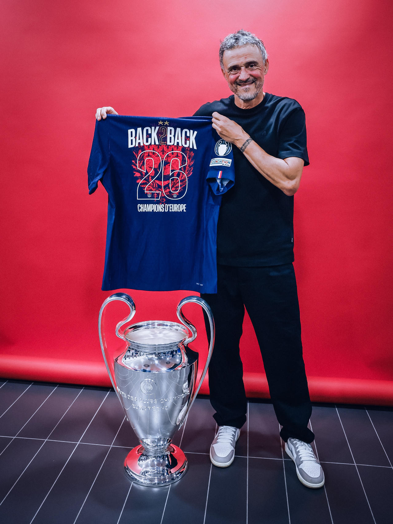 Enrique được đánh giá là HLV thành công nhất thế giới (Ảnh UCL)