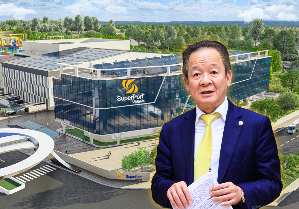 Dấu ấn tư duy công nghệ của doanh nhân Đỗ Quang Hiển bộc lộ rõ nét tại dự án&nbsp;Vietnam SuperPort™.