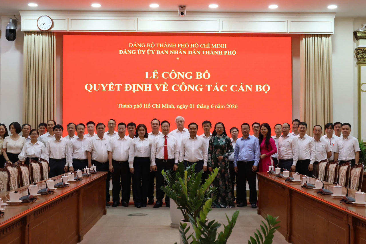 TP Hồ Chí Minh điều động, bổ nhiệm nhiều cán bộ lãnh đạo chủ chốt