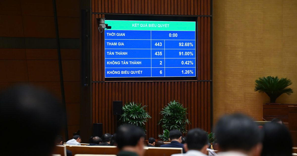 Ngày 27/6/2025, Quốc hội thông qua Luật sửa đổi, bổ sung một số điều của Luật các Tổ chức tín dụng (TCTD), có hiệu lực từ 15/10/2025. (Nguồn: Quochoi.vn)