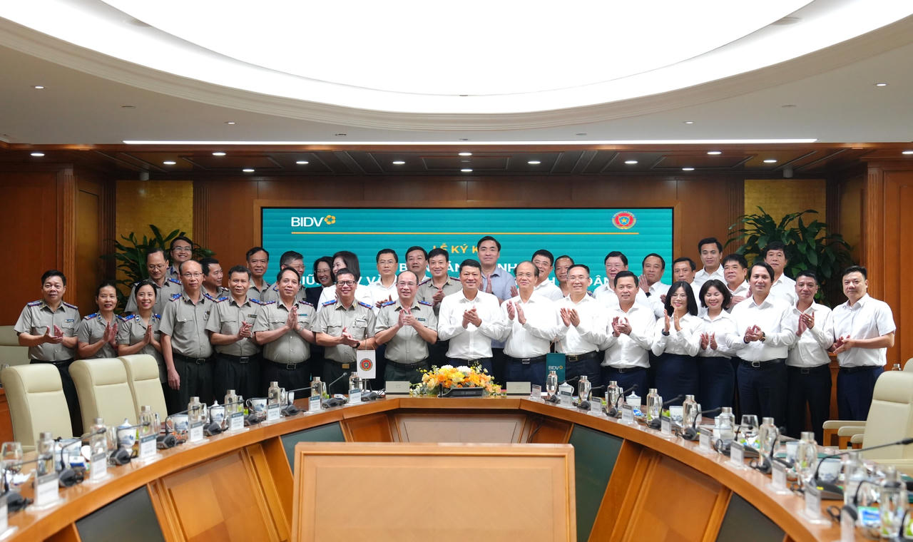 Cục Quản lý Thi hành án dân sự ký kết Biên bản ghi nhớ với BIDV