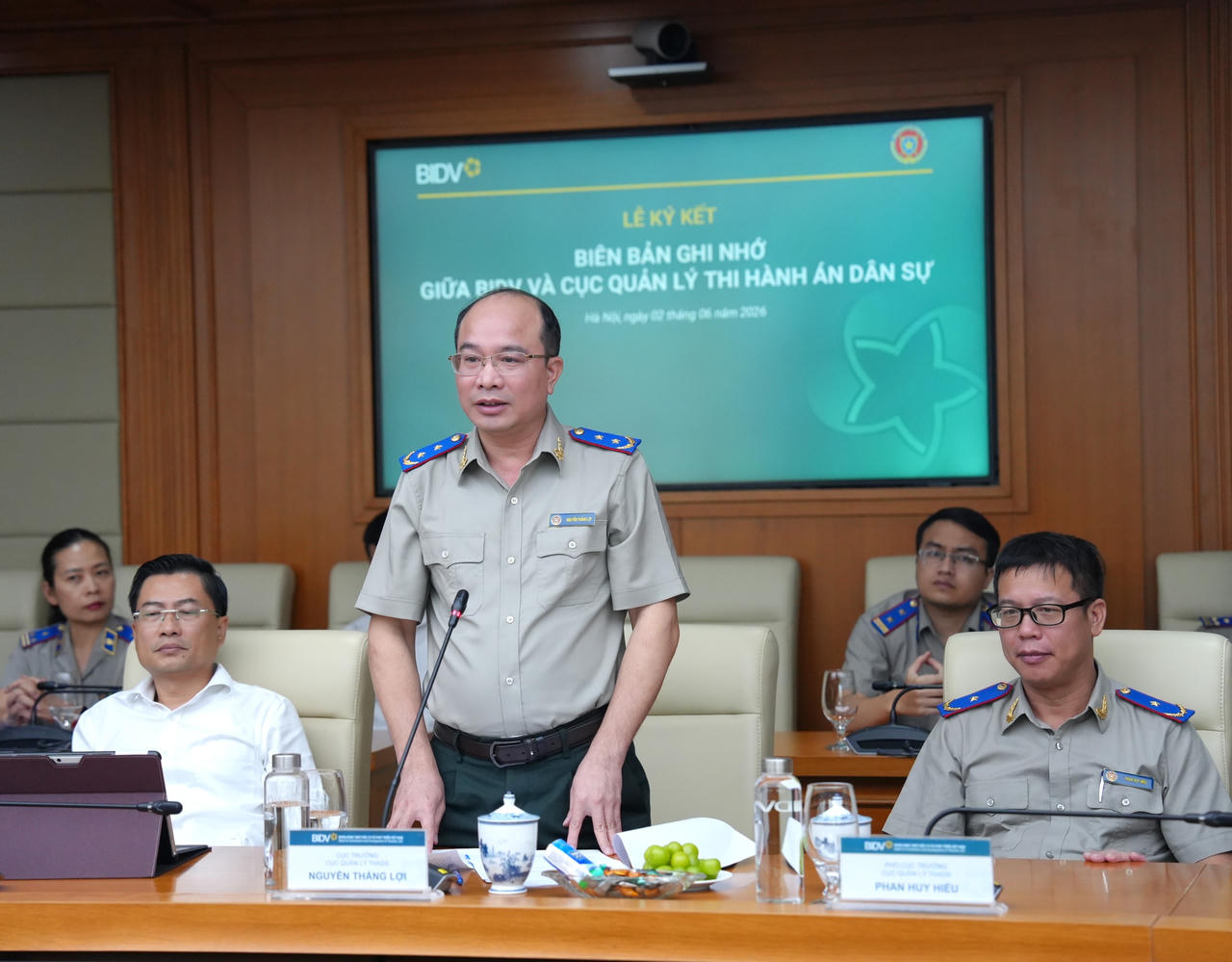 Cục trưởng Nguyễn Thắng Lợi phát biểu