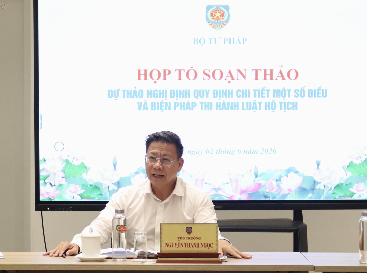 Thứ trưởng Nguyễn Thanh Ngọc phát biểu kết luận.