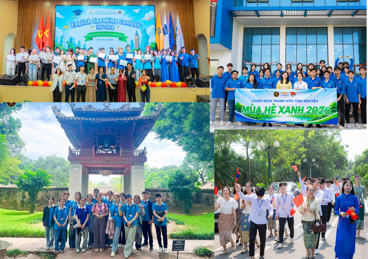 Các chương trình giao lưu quốc tế, học tập thực tế, ngày hội việc làm, cuộc thi học thuật, hoạt động cộng đồng và phát triển kỹ năng mềm được nhà trường chú trọng trong đào tạo