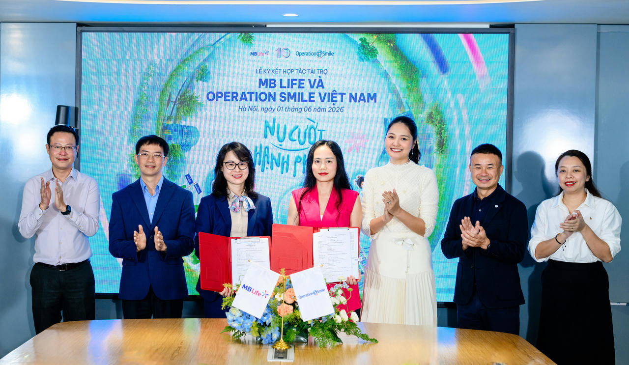Lễ ký kết hợp tác hướng đến tài trợ chi phí phẫu thuật toàn diện cho hơn 200 em nhỏ mắc dị tật khe hở môi, vòm miệng.
