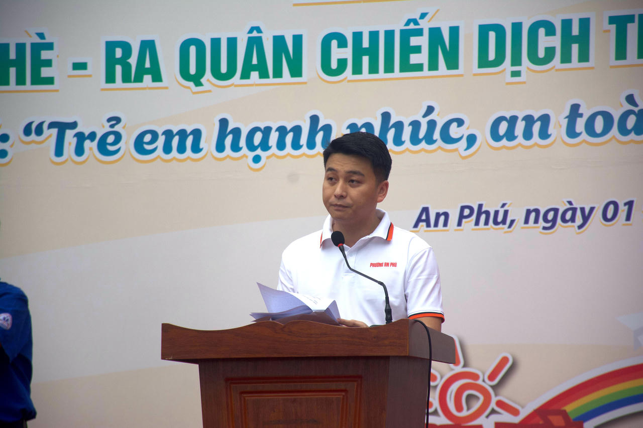 Ông Nguyễn Thanh Luật – Phó Chủ tịch UBND phường An Phú.