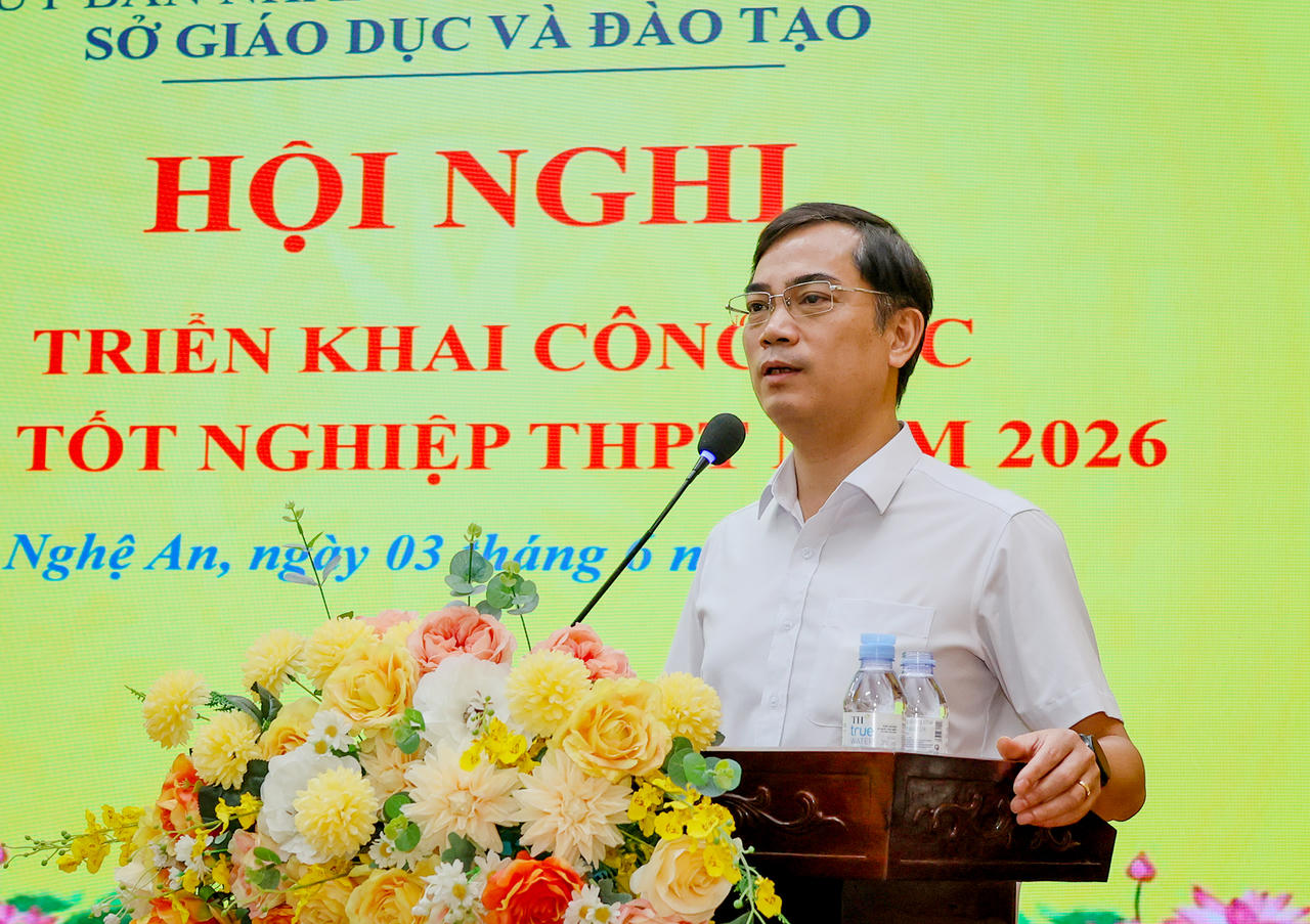 Nghệ An có 42.033 thí sinh đăng ký thi tốt nghiệp THPT năm 2026 