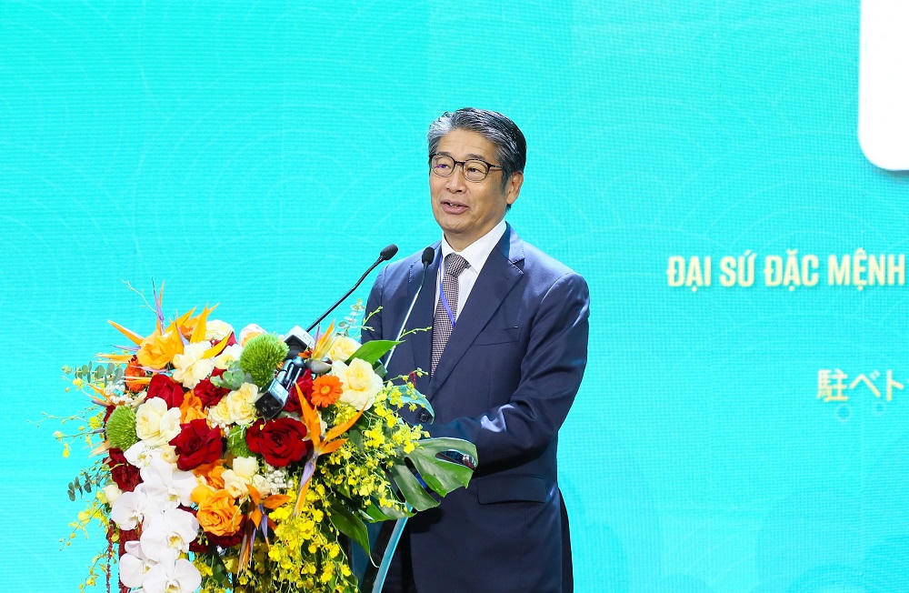 Đại sứ Ito Naoki phát biểu tại chương trình.