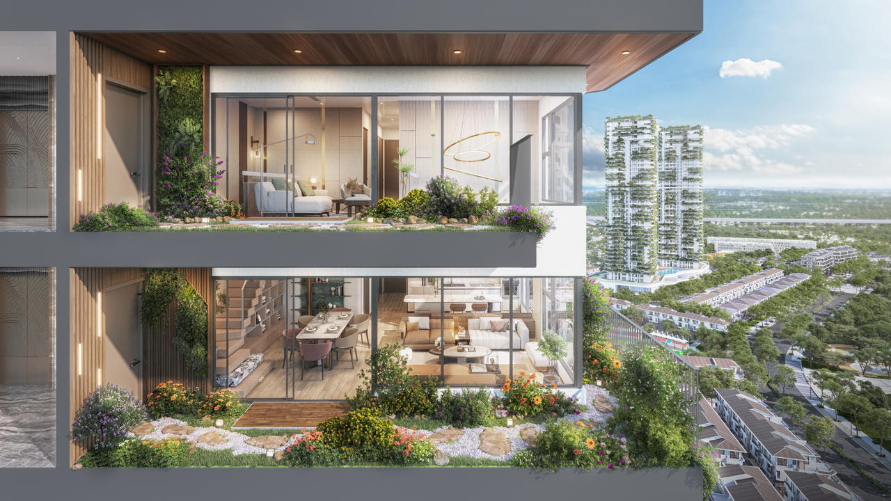 Penthouse với số lượng hữu hạn tại Forest Onsen