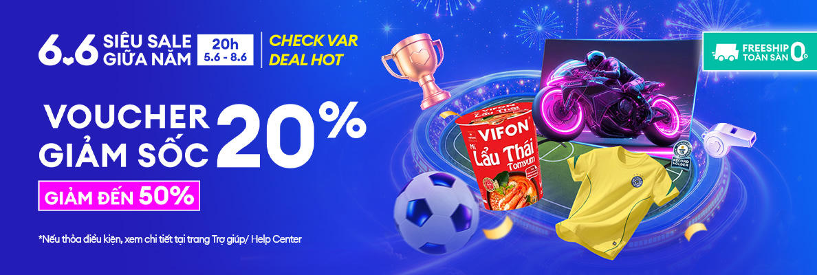Lazada khởi động "siêu sale 6.6": Bùng nổ Deal hời, ưu đã mua sắm hàng quốc tế