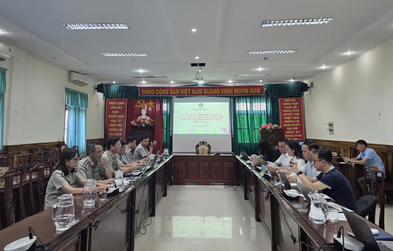 Thi hành án dân sự tỉnh Gia Lai đạt nhiều kết quả tích cực 