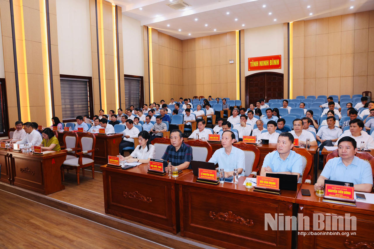 Các đại biểu dự hội nghị.&nbsp;Ảnh: Nguyễn Thơm - Đức Lam