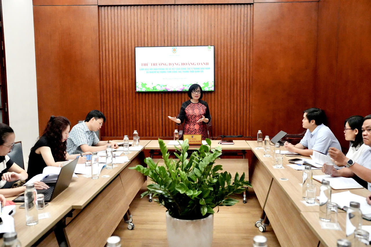Đẩy mạnh chuyển đổi số trên tất cả các mặt công tác của Văn phòng Bộ