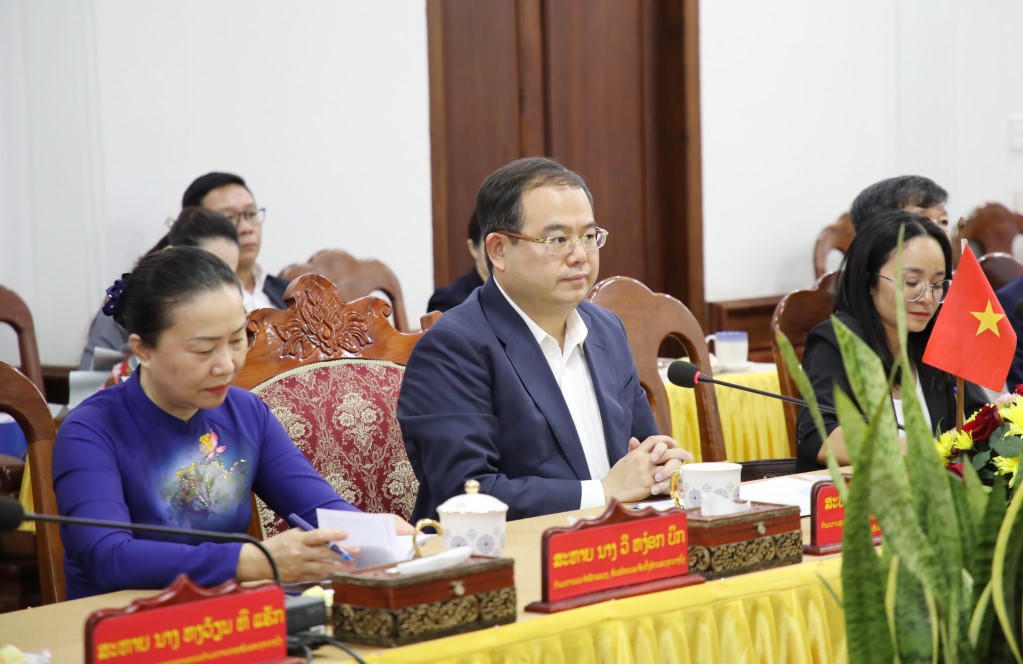 Bí thư Tỉnh ủy Quảng Ninh hội kiến với Bí thư Tỉnh ủy Luông Pha Băng (Lào)