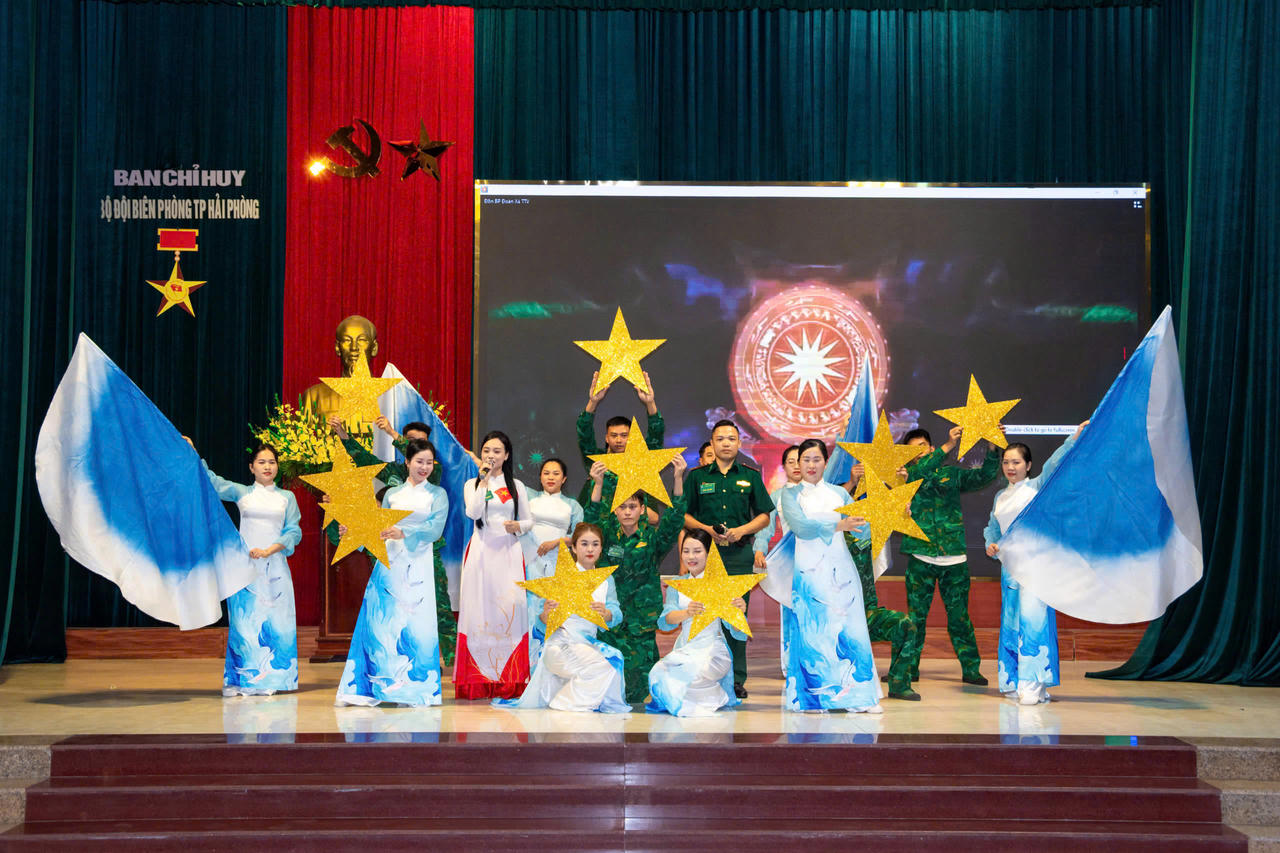 Sôi nổi Hội thi Cán bộ Đoàn giỏi, Tuyên truyền viên trẻ Bộ đội Biên phòng Hải Phòng