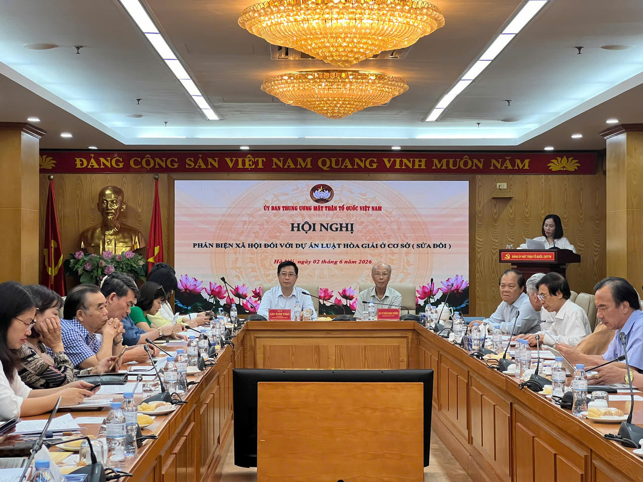 Phản biện xã hội đối với dự án Luật Hòa giải ở cơ sở (sửa đổi)