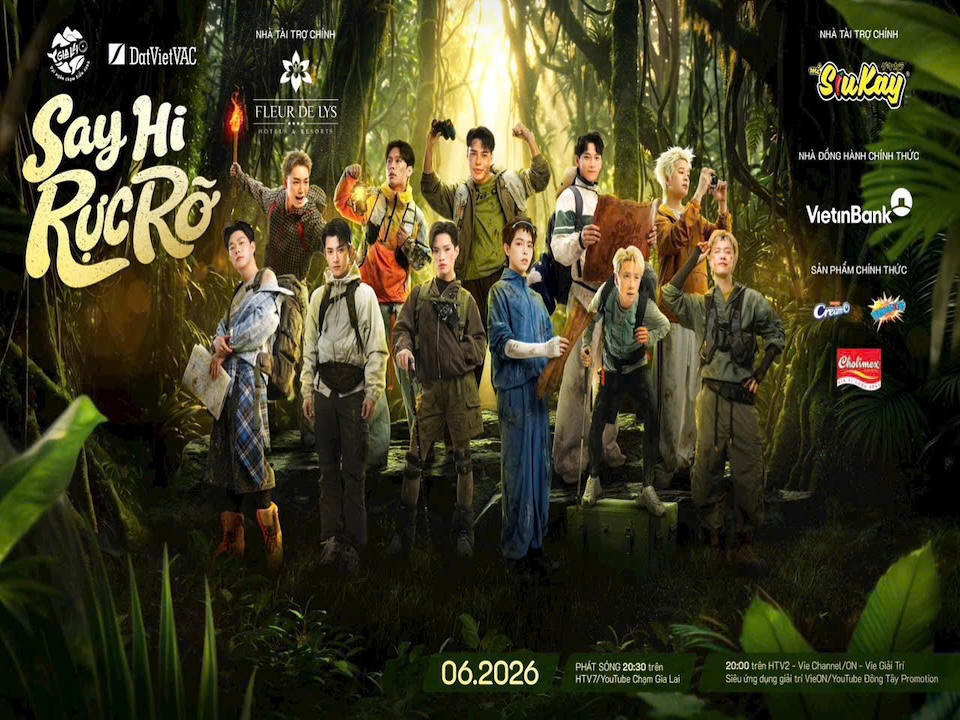 'Say Hi Rực Rỡ' lên sóng, đưa dàn nghệ sĩ trẻ khám phá đại ngàn Gia Lai