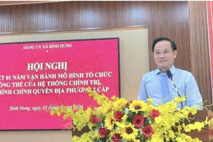 Ông Trần Văn Tuấn, UVBTV Thành ủy, Trưởng Ban Nội chính Thành ủy TPHCM phát biểu chỉ đạo hội nghị.