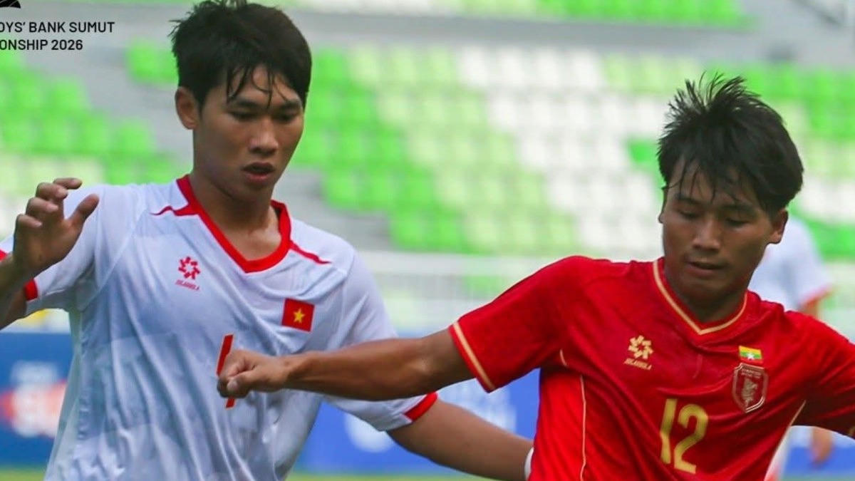 U19 Việt Nam thắng đậm Myanmar